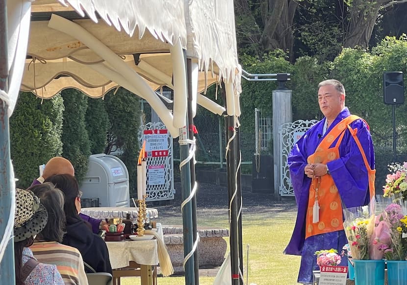 2025春彼岸合同慰霊祭の様子1